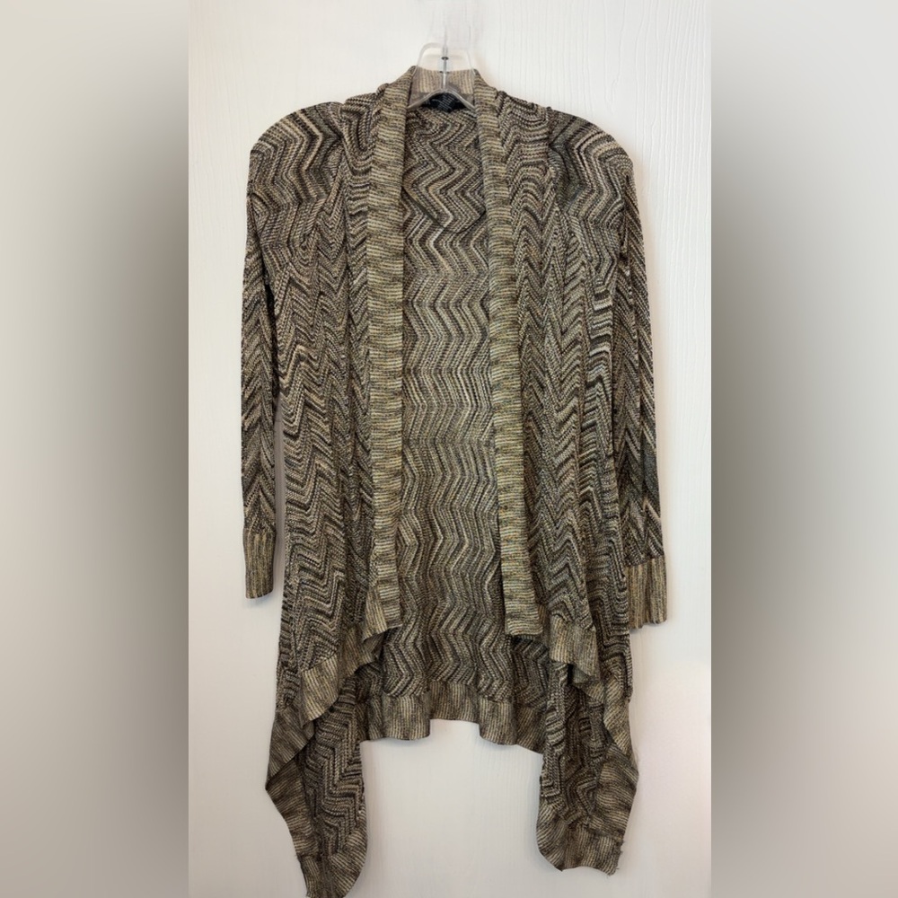 INC Metallic Knit Cardigan